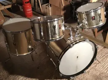 Vintage Premier 303 Drums 1972 Golden Sun