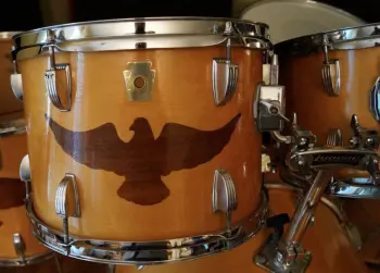 Ludwig 75th Anniversary &quot;Eagle&quot; Kit for Sale on Ebay-Big Beat Configuration