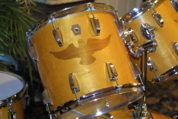 Ludwig 75th Anniversary &quot;Eagle&quot; Kit for Sale on Ebay-Big Beat Configuration