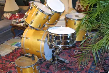 Ludwig 75th Anniversary &quot;Eagle&quot; Kit for Sale on Ebay-Big Beat Configuration