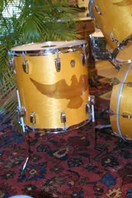 Ludwig 75th Anniversary &quot;Eagle&quot; Kit for Sale on Ebay-Big Beat Configuration