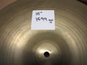 18&quot; Paiste 602 and 50's A. Zildjian