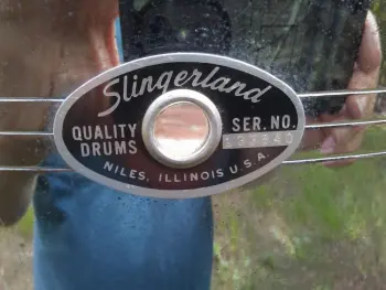 WTB Slingerland bare snare shell with badge
