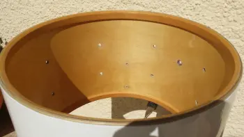 Premier marching snare restoration