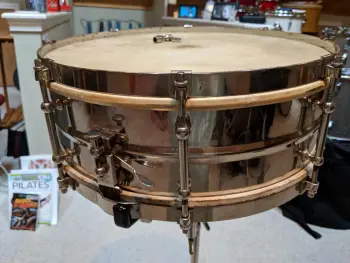 !930's Slingerland Brass Snare Value
