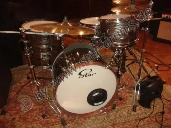 My Blue Ripple Star Drums