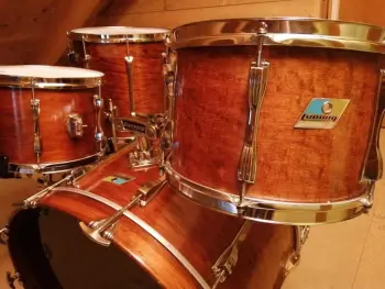 Identification...Ludwig Thermogloss Over Natural Mahogany?