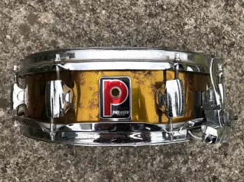 80's Premier 14x4 snare ID