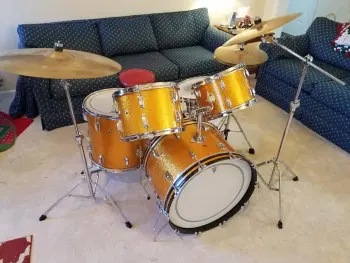 1968 Ludwig Hollywood Gold Sparkle