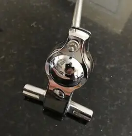 WTB Chrome steel Slingerland SetOmatic double tom holder