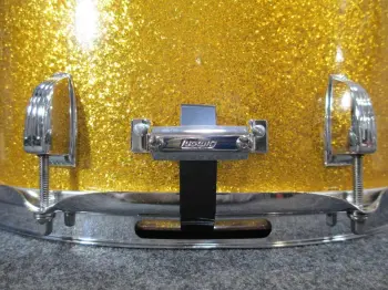 Work-In-Progress: Ludwig 15” Marching Snare in Gold Sparkle