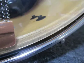 Work-In-Progress: Ludwig 15” Marching Snare in Gold Sparkle