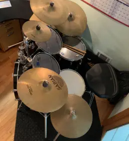 Bass Drum Mounted Cymbals