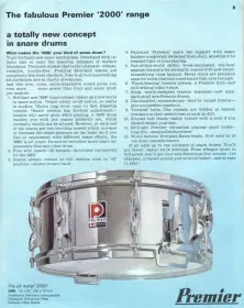 Vintage Premier 2000 Snare Drum 68/69 Great Cond