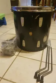 Paint stripping over a wrap