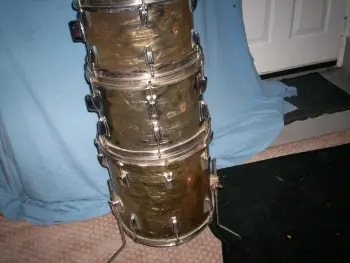 1968 Ludwig 14&quot; Floor Tom + 12&quot; &amp;13&quot;