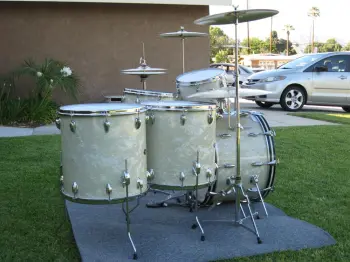 WTD: Slingerland Buddy Rich 80N drumset in WMP