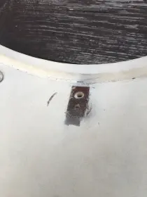 Identification...Ludwig Thermogloss Over Natural Mahogany?