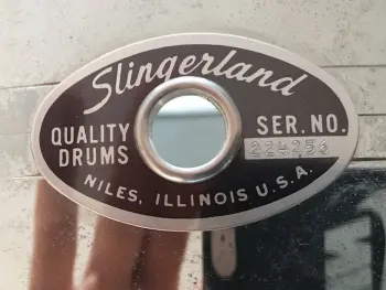 Rare Slingerland 14x6,5 double snare system