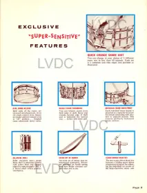 Ludwig-Super COB SuperSensitive 14x5 – 1962
