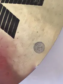 Zildjian ding on edge..