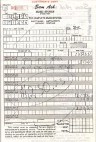 1980's Yamaha Drum Price List
