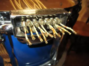 P87 strainer Dean going mad tensioning snares