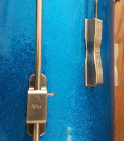 '60s Ludwig 14x14" Club Date Floor Tom Blue Sparkle