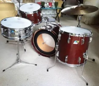 Vintage Ludwig 3-ply, 12x18 Bop!
