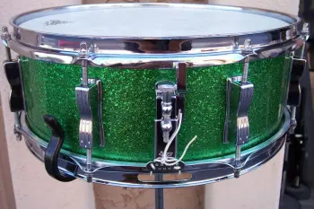 Ludwig B/O Green Sparkle Jazzfest on ebay