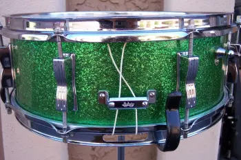 Ludwig B/O Green Sparkle Jazzfest on ebay