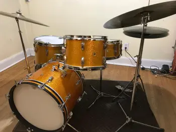 Vintage Ludwig 3-ply, 12x18 Bop!