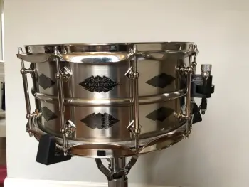Craviotto Nickel Over Brass #2/5 Black Diamond Snare - $6000 shipped