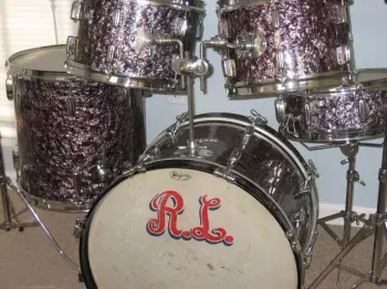 Purple Diamond Pearl Snare Drum