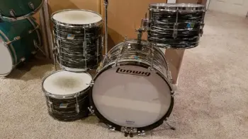 Ludwig 1970 transition bowling ball black kit wanted