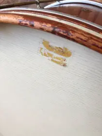 FOR SALE: Vintage 1961 Ludwig 12x20 Hobby Bass Drum in Mahogany