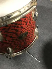 FOR SALE: MIJ &quot;Red Tiger&quot; 20/13/16 Set (+ a sorta matched Rogers tom)