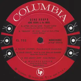 Record Covers with (vintage) Drums on!