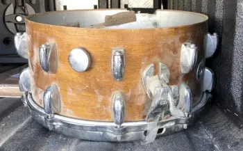 Gretsch snare- flea market restoration