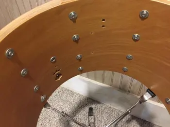 Slingerland Marching Snare Shell