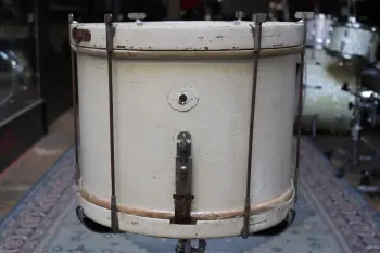30's Slingerland Marching Snare before and After