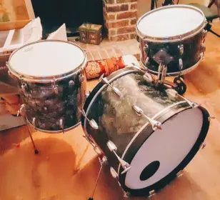 Slingerland Black Diamond Pearl