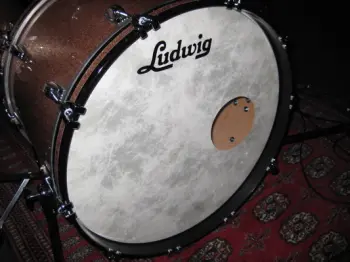 in-style bass drum head choice