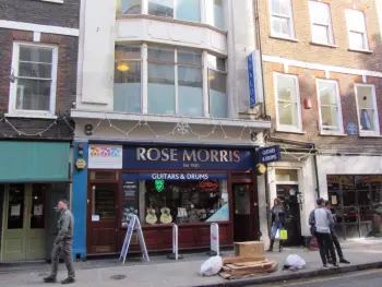 More pics, re: the Stones in London's Denmark St.