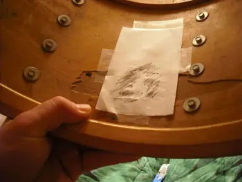 hole in shell repair?