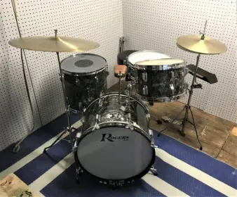 Rogers Red Onyx Drums
