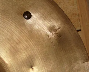 Vintage rare 1928 davey tough cymbal big band dorsey woody herman ufip zildjian?