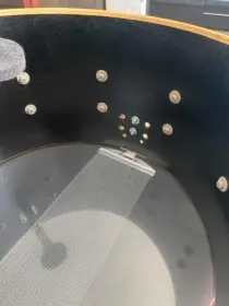 Want-80s Tama Superstar Throw-off and Butt plate