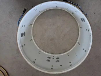 Ludwig Keystone Badge Super Classic 13/16/22 in Blue Sparkle with Naugahyde Bags