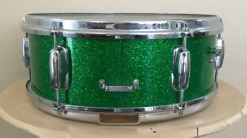 Slingerland Deluxe Student Sparkling Green Pearl